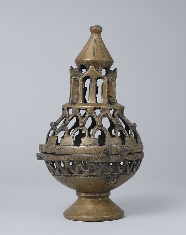 Tower incense burner