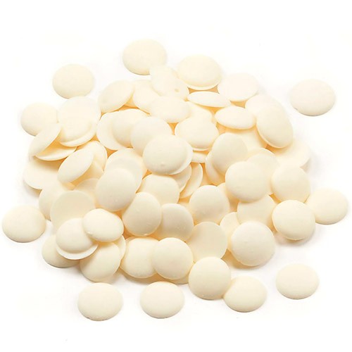 White chocolate drops