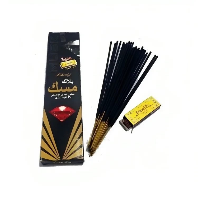 Black Musk Incense - Sticks