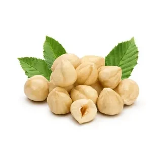 Peeled hazelnuts